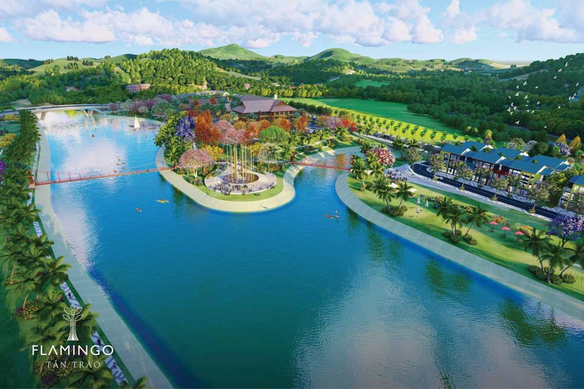 Flamingo Tan Trao Tuyen Quang Project Regulating Lake Flamingo Tan Trao Tuyen Quang Project Regulating Lake