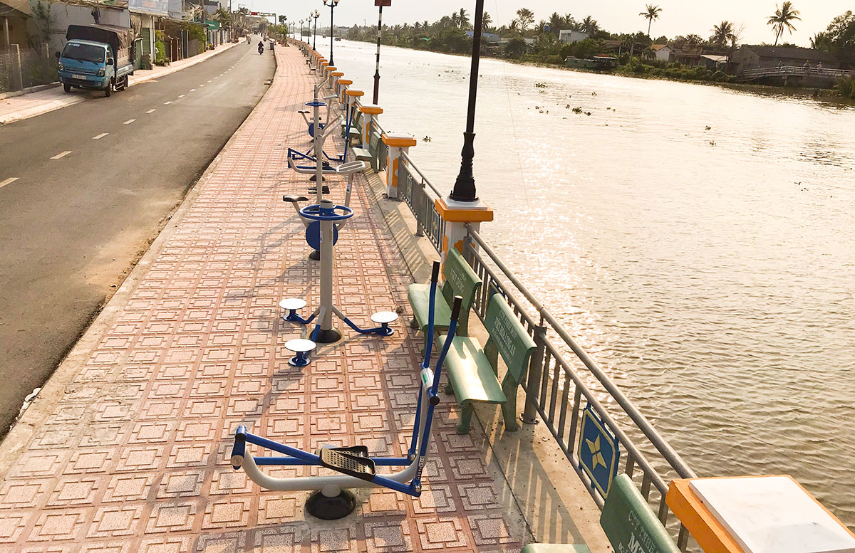 Bo Bo Canal in Thu Thua Long An Bo Bo Canal in Thu Thua Long An