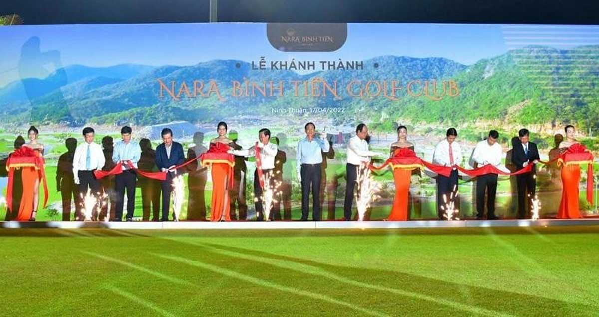 Inauguration of Nara Binh Tien Golf Club 80ha in Ninh Thuan Inauguration of Nara Binh Tien Golf Club 80ha in Ninh Thuan