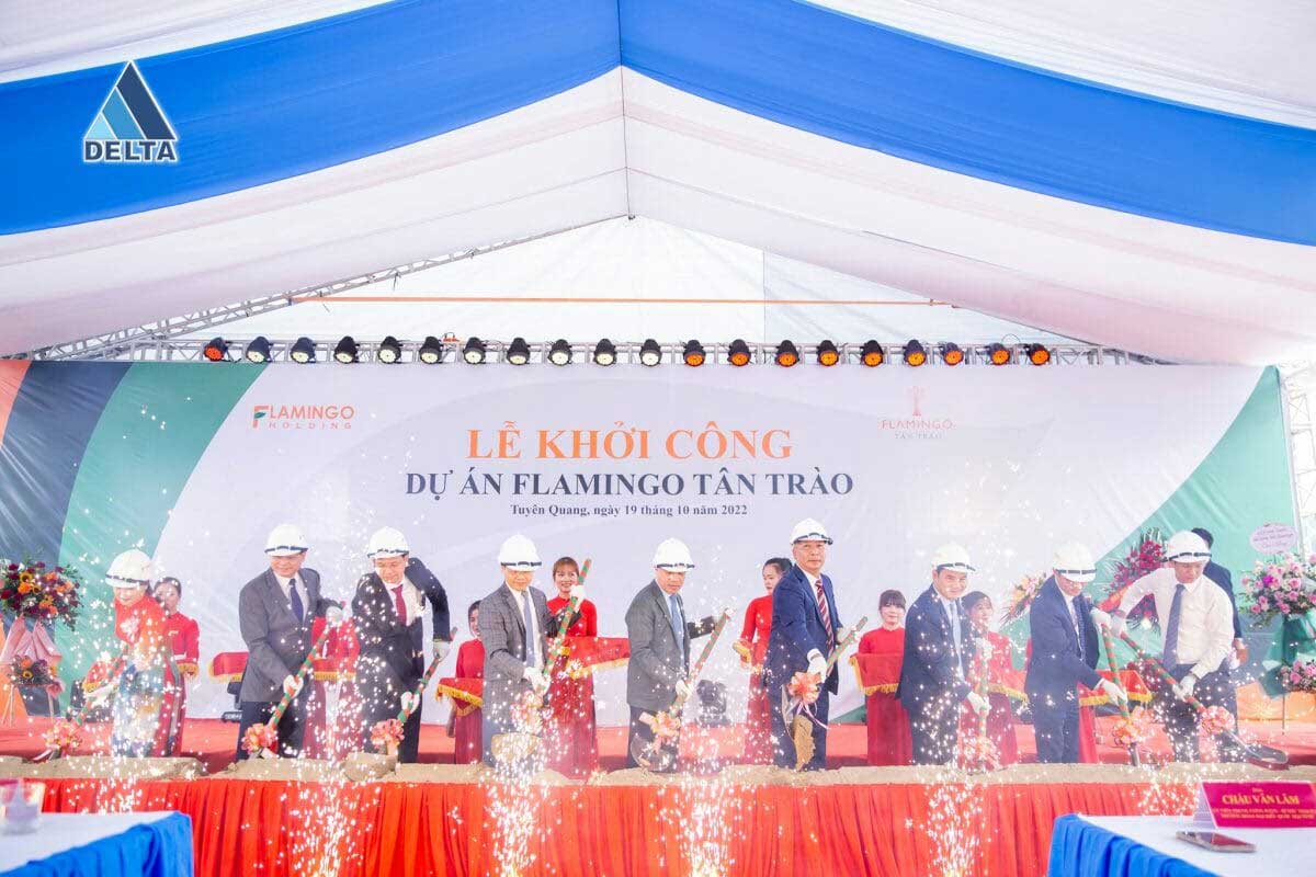 Flamingo Tan Trao Project Groundbreaking Ceremony - Flamingo Tan Trao