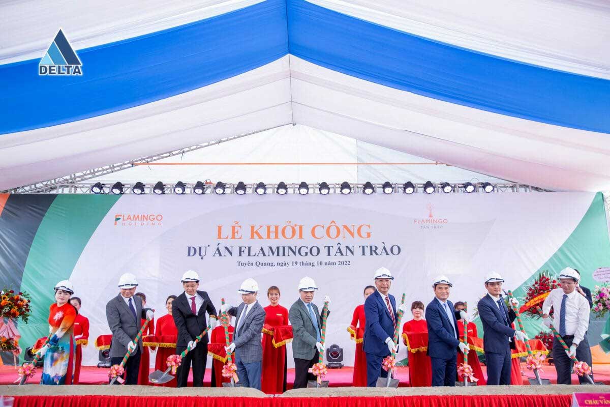 Flamingo Tan Trao Tuyen Quang Project Groundbreaking Ceremony - Flamingo Tan Trao