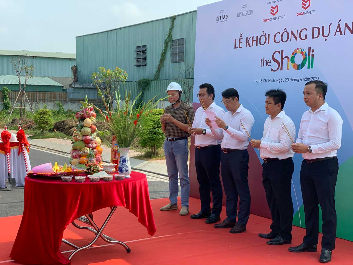 Khởi công Dự án Nhà phố The Sholi Bình Tân Khởi công Dự án Nhà phố The Sholi Bình Tân