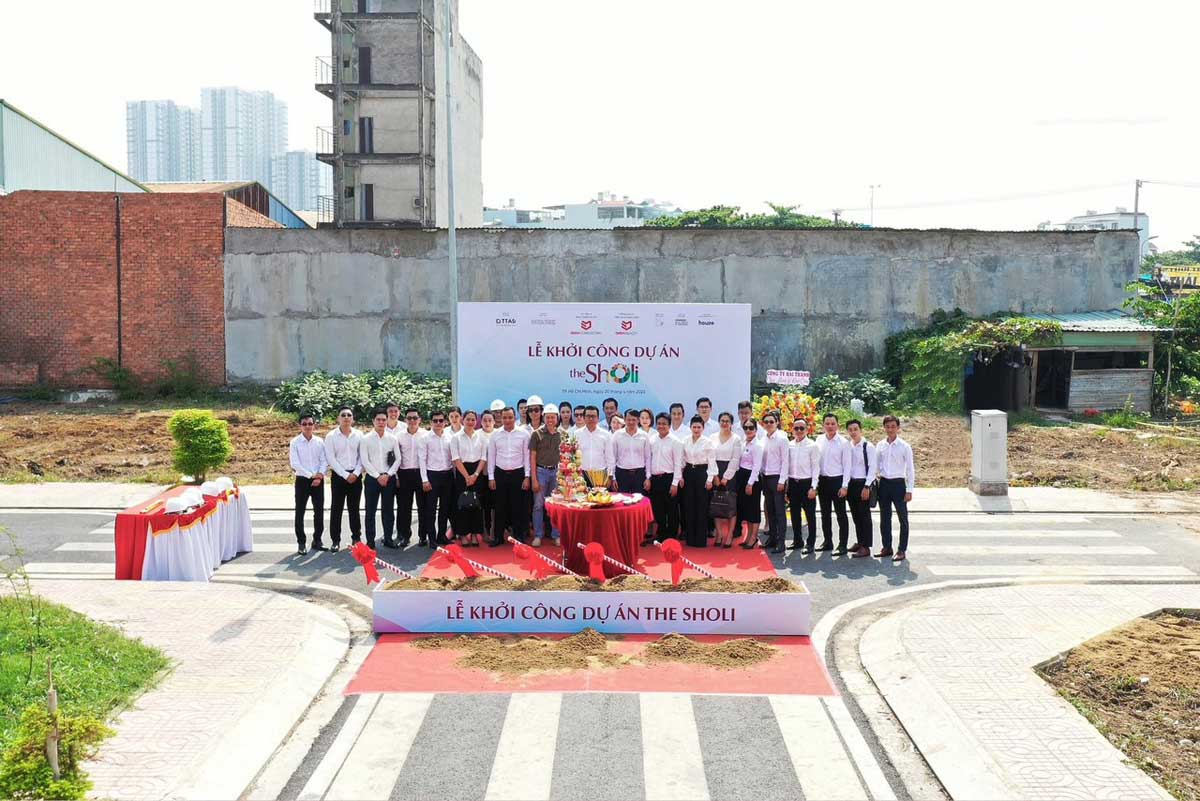 Lễ khởi công Dự án The Sholi Nhà phố Bình Tân Lễ khởi công Dự án The Sholi Nhà phố Bình Tân