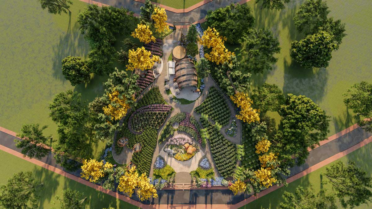 La Melodie Bao Loc project park - La Melodie Bao Loc