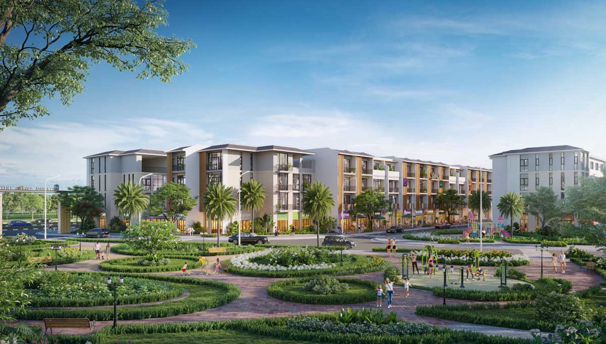 Internal Park Area of Central Avenue Quy Nhon Project Internal Park Area of Central Avenue Quy Nhon Project