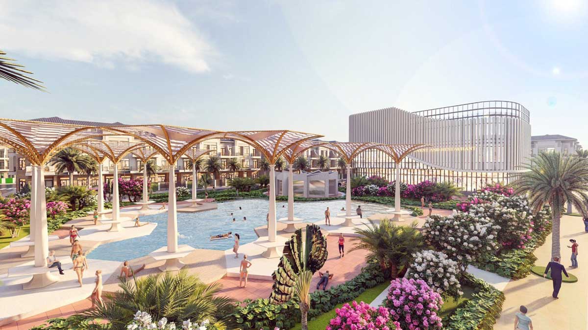 Swimming pool facilities Vega City Long Thanh Dong Nai Project
