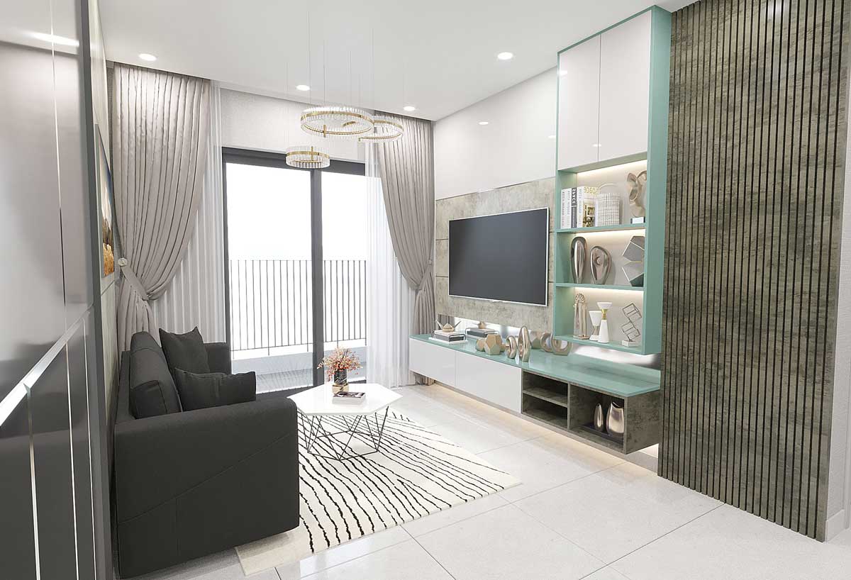 Guest Area of Bcons Le Trong Tan Apartment, Di An, Binh Duong Guest Area of Bcons Le Trong Tan Apartment, Di An, Binh Duong