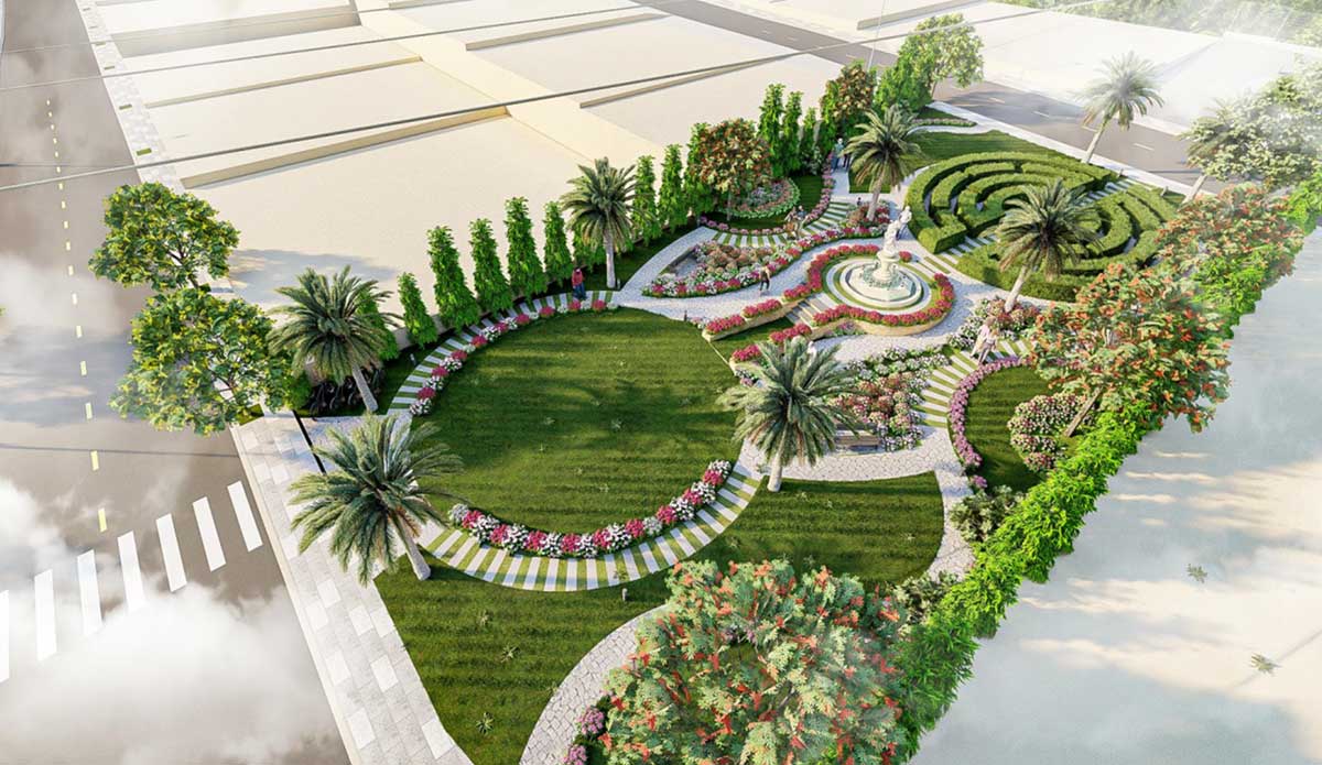 LaMia Bao Loc Utility area of Lamia Bao Loc Project Park - LaMia Bao Loc