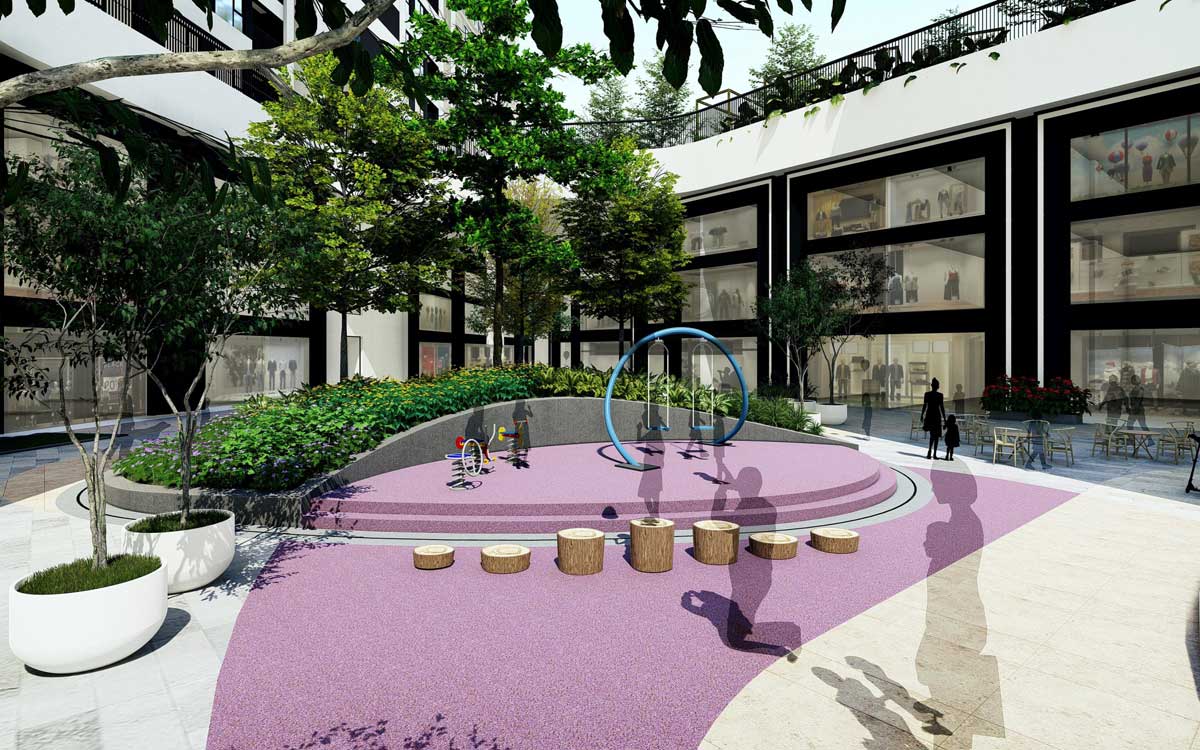 Children's play area The Estuary Tuyen Son Apartment Project, Da Nang