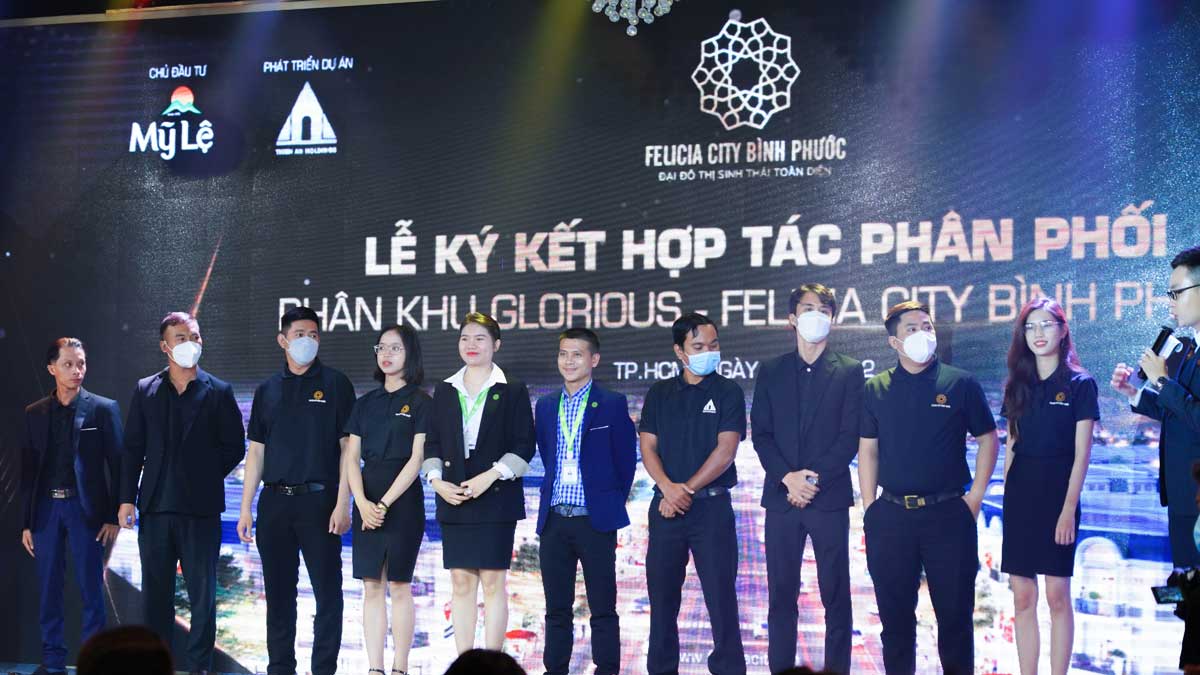 FELICIA CITY BINH PHUOC Kickoff Phan khu Glorius Felicia City Binh Phuoc Project - FELICIA CITY BINH PHUOC