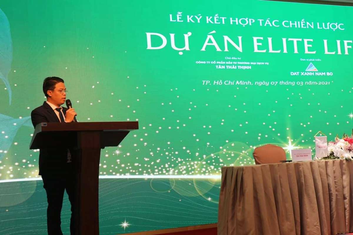 Signing strategic cooperation agreement to develop Elite Life project - Elite Life Long Hau Long An