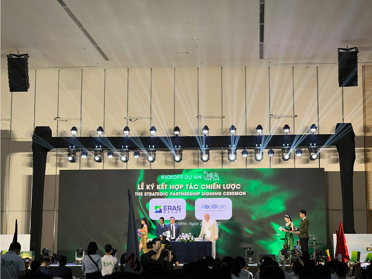 LaMia Bao Loc Strategic cooperation agreement with Absolute Collection operating unit - LaMia Bao Loc
