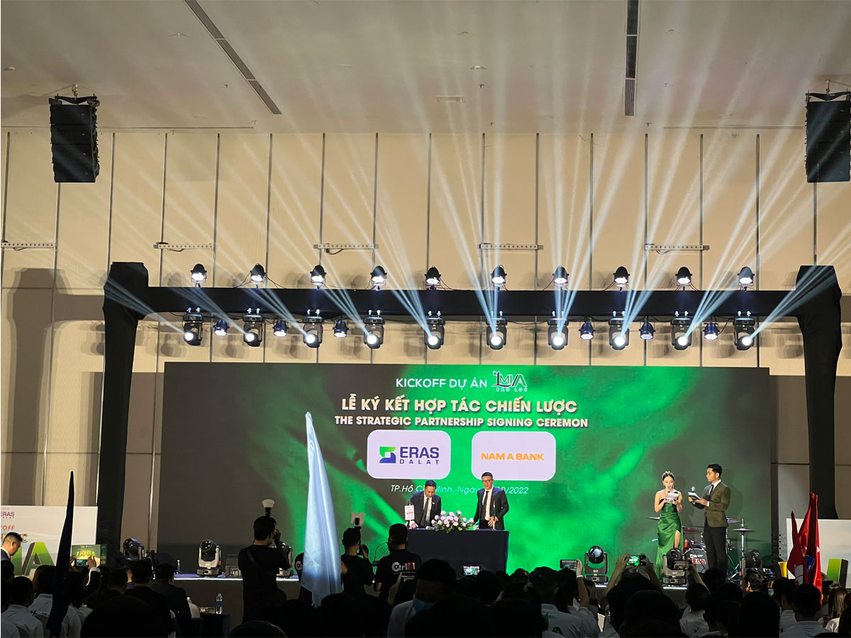 LaMia Bao Loc Signing of cooperation with financial support unit of Nam A Bank - LaMia Bao Loc