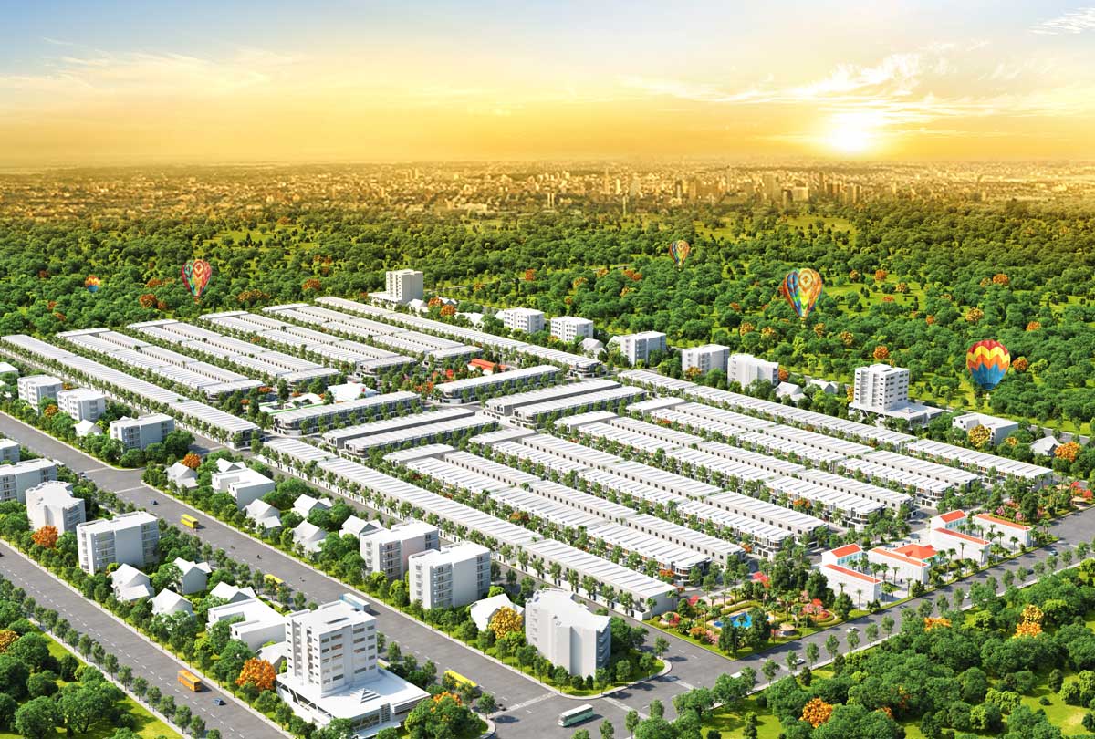 Perspective of Lai Uyen Bau Bang Project