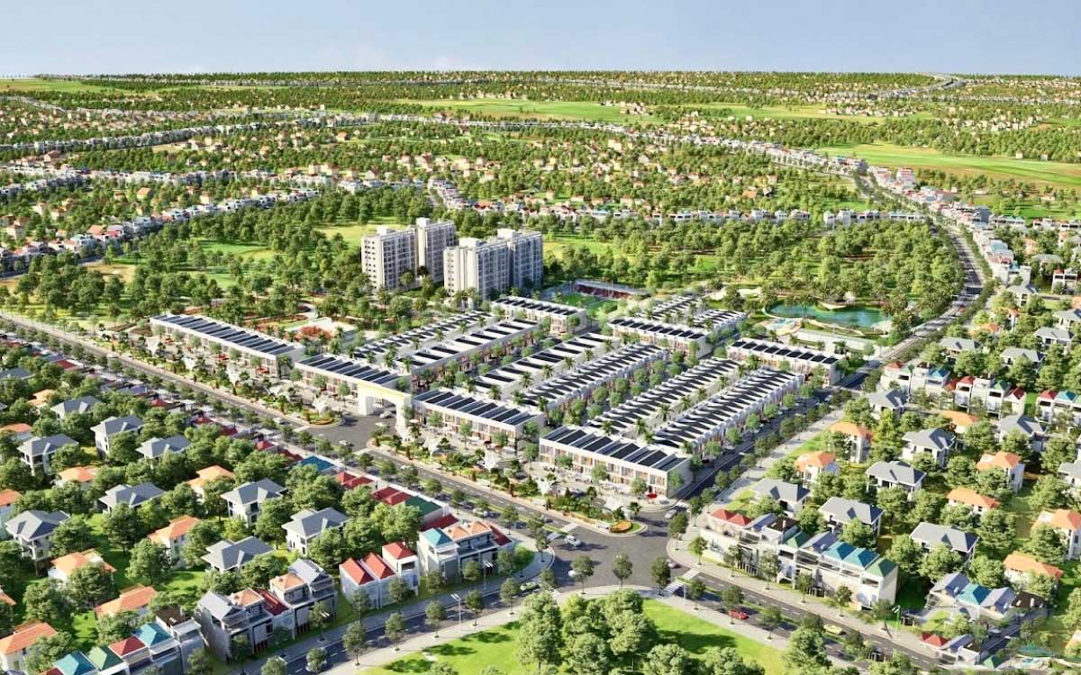 Perspective of Lake One City Binh Phuoc Project Perspective of Lake One City Binh Phuoc Project