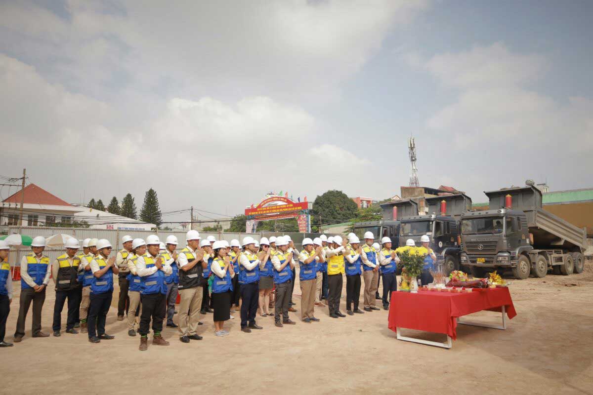 Groundbreaking Ceremony of Bcons Le Trong Tan Apartment Project, Di An Groundbreaking Ceremony of Bcons Le Trong Tan Apartment Project, Di An