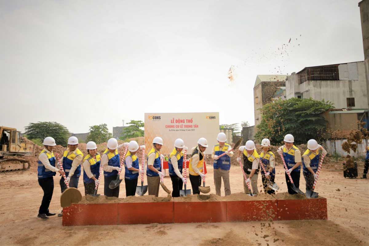 Groundbreaking Ceremony of Bcons Le Trong Tan Apartment Project, Di An, Binh Duong Groundbreaking Ceremony of Bcons Le Trong Tan Apartment Project, Di An, Binh Duong