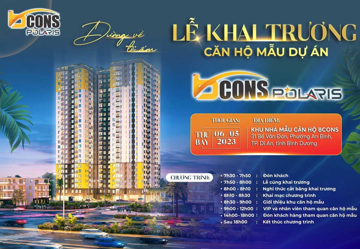 Opening of Bcons Polaris Model Apartment Le Trong Tan Di An Binh Duong Opening of Bcons Polaris Model Apartment Le Trong Tan Di An Binh Duong