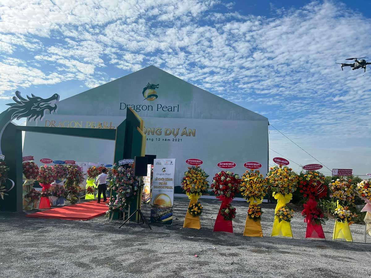 Dragon Pearl Long An groundbreaking ceremony - Dragon Pearl Duc Hoa Long An