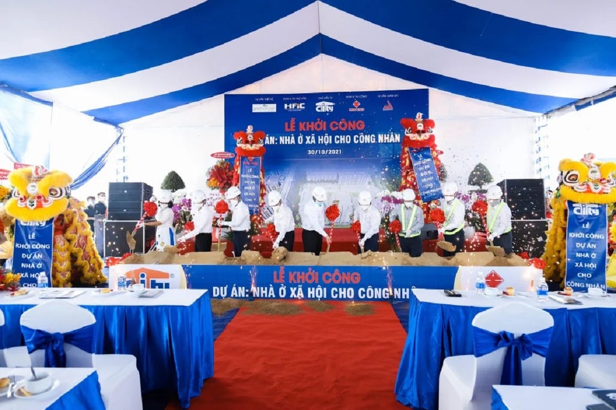 Groundbreaking Ceremony of Thu Thiem Green House Apartment Project, District 2