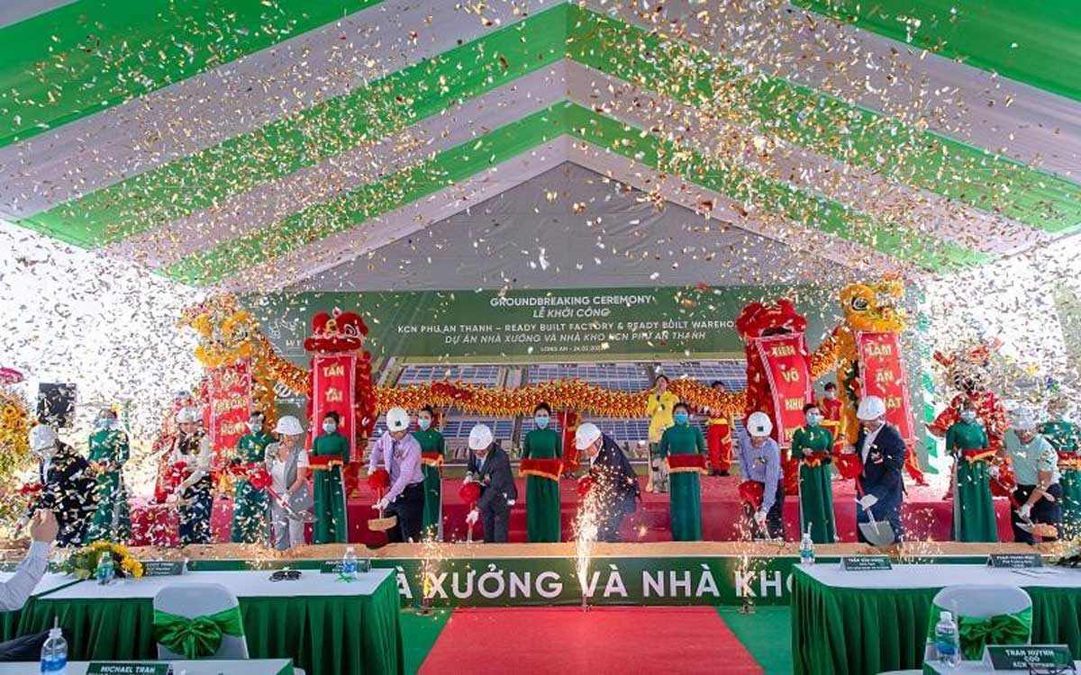 Groundbreaking Ceremony of Phu An Thanh Long An Industrial Park