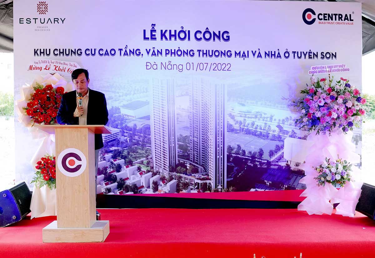 Groundbreaking Ceremony of The Estuary Tuyen Son Apartment Project, Da Nang