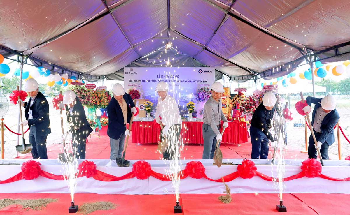 Groundbreaking ceremony of The Estuary Tuyen Son Da Nang project