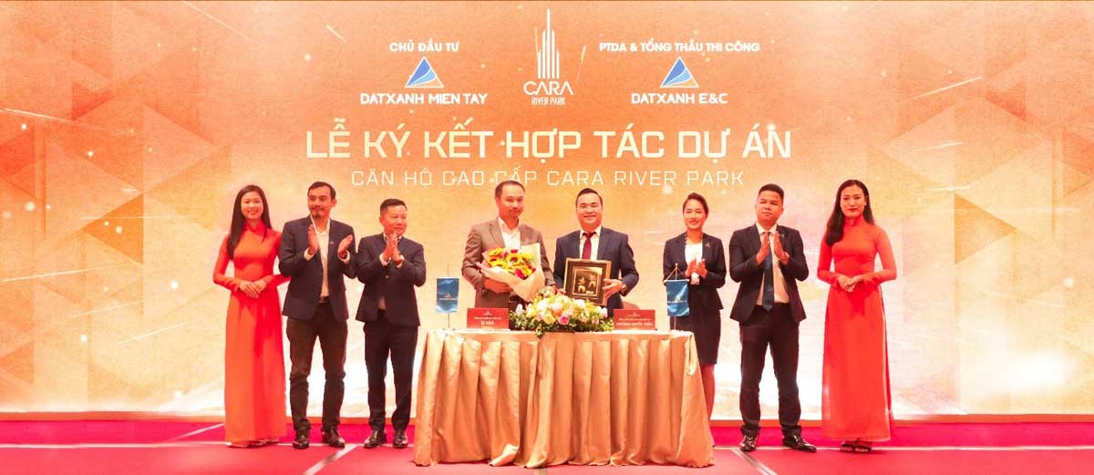 Cooperation signing ceremony of Cara River Park Can Tho Project Cooperation signing ceremony of Cara River Park Can Tho Project