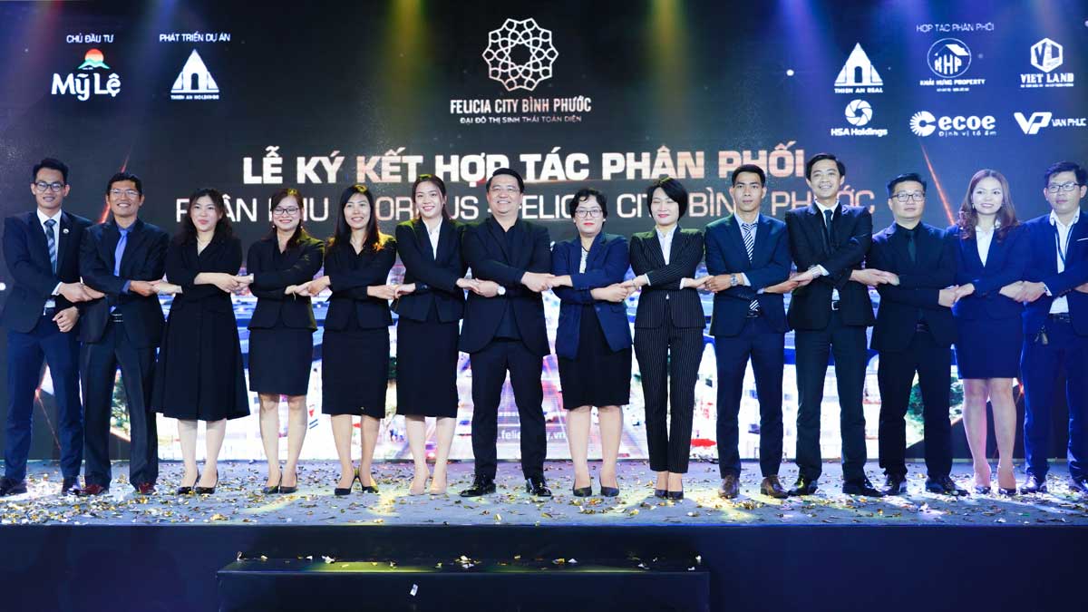 FELICIA CITY BINH PHUOC Cooperation signing ceremony of Felicia City Binh Phuoc Project - FELICIA CITY BINH PHUOC