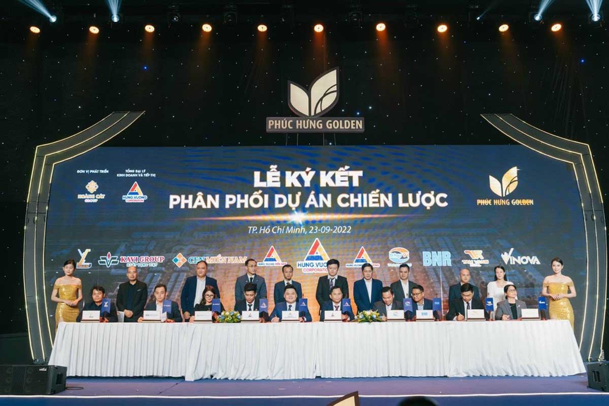 Signing ceremony of strategic distribution cooperation for Phuc Hung Golden Urban Area Project, Binh Phuoc Signing ceremony of strategic distribution cooperation for Phuc Hung Golden Urban Area Project, Binh Phuoc