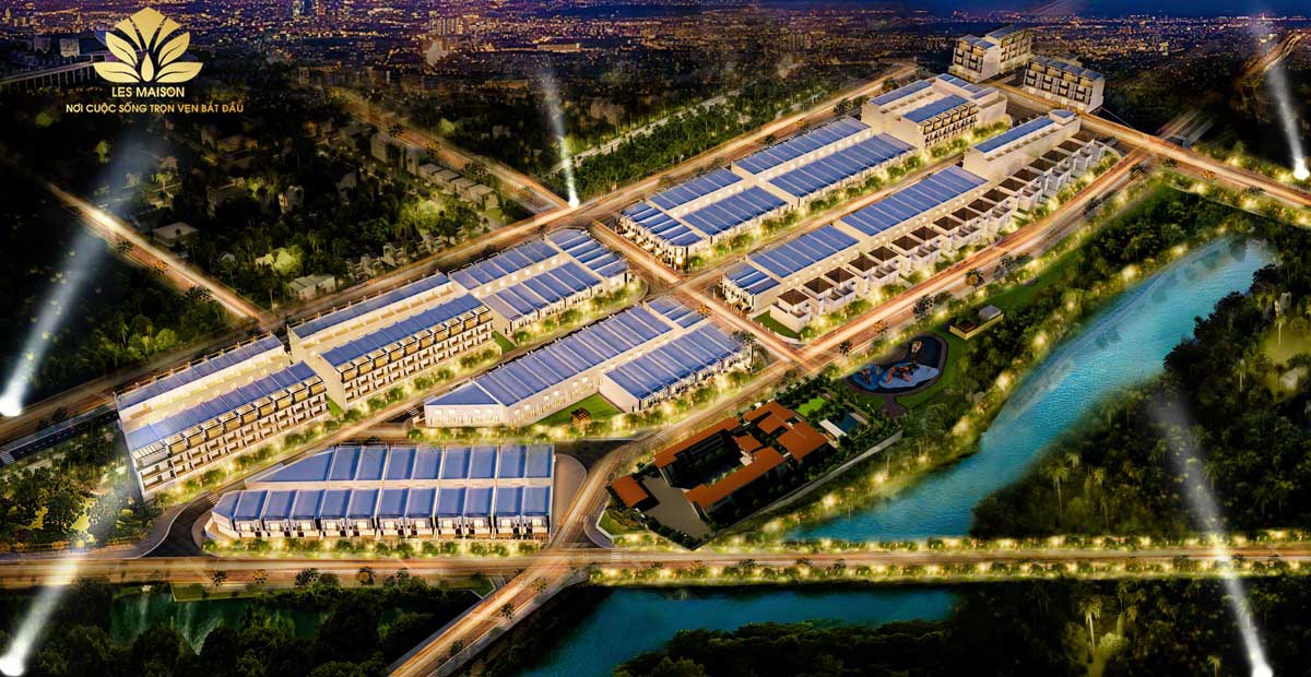 Overview of Les Maison Binh Chanh Project
