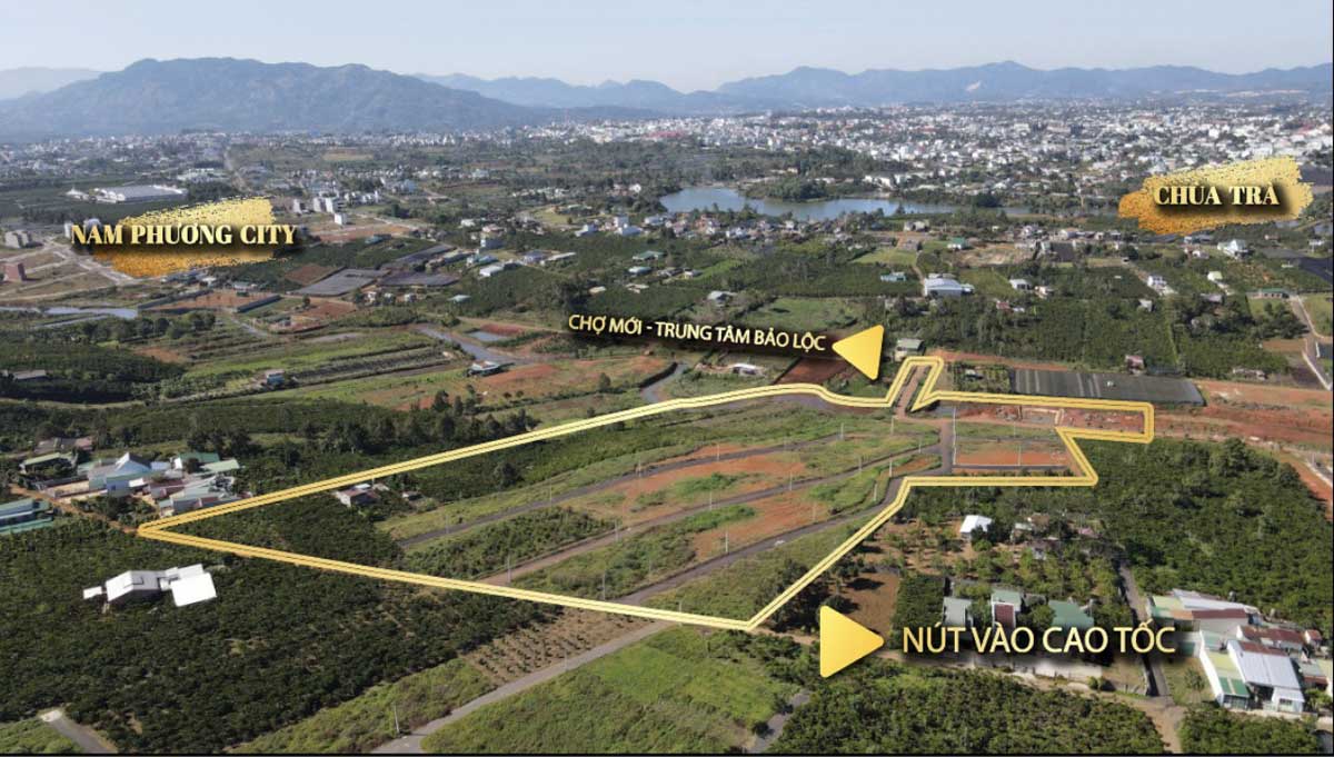 Construction progress of Bao Loc Pearl Project Construction progress of Bao Loc Pearl Project