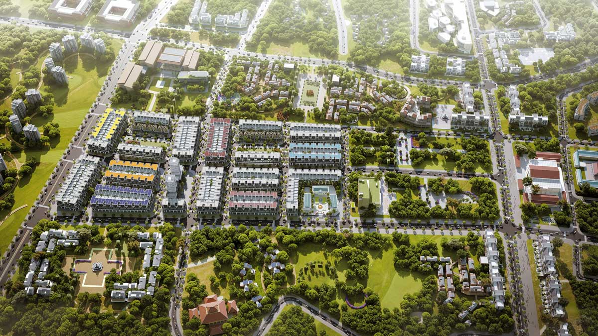 Perspective of Long Thanh Pearl Project