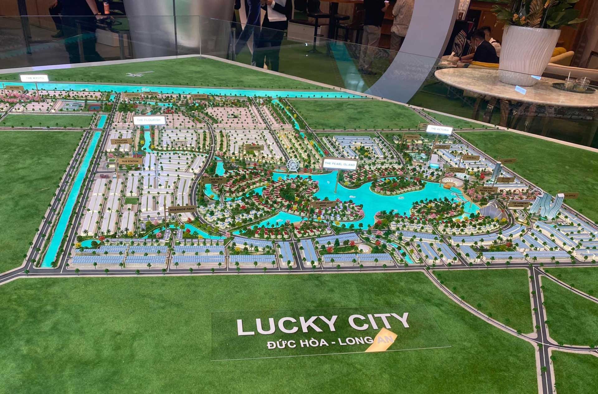 Perspective of Lucky City Urban Area Project Duc Hoa Long An Perspective of Lucky City Urban Area Project Duc Hoa Long An