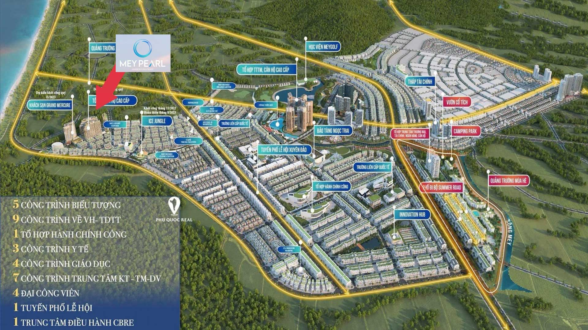 Floor plan of Meypearl Harmony Phu Quoc Apartment Project