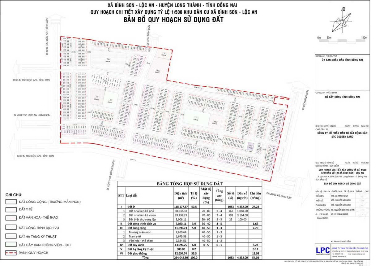 Detailed Planning Plan of Vega City Long Thanh Dong Nai Project