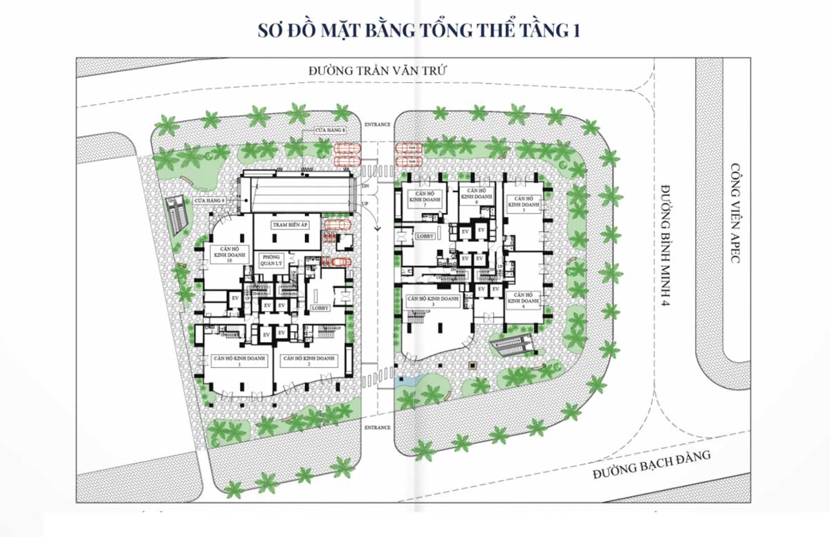 Floor Plan of Danang Landmark Tower Apartment Project Floor Plan of Danang Landmark Tower Apartment Project