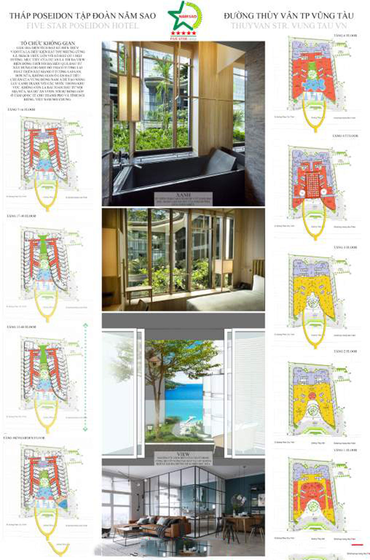 Floor plan of Fivestar Poseidon Vung Tau Apartment Project Floor plan of Fivestar Poseidon Vung Tau Apartment Project