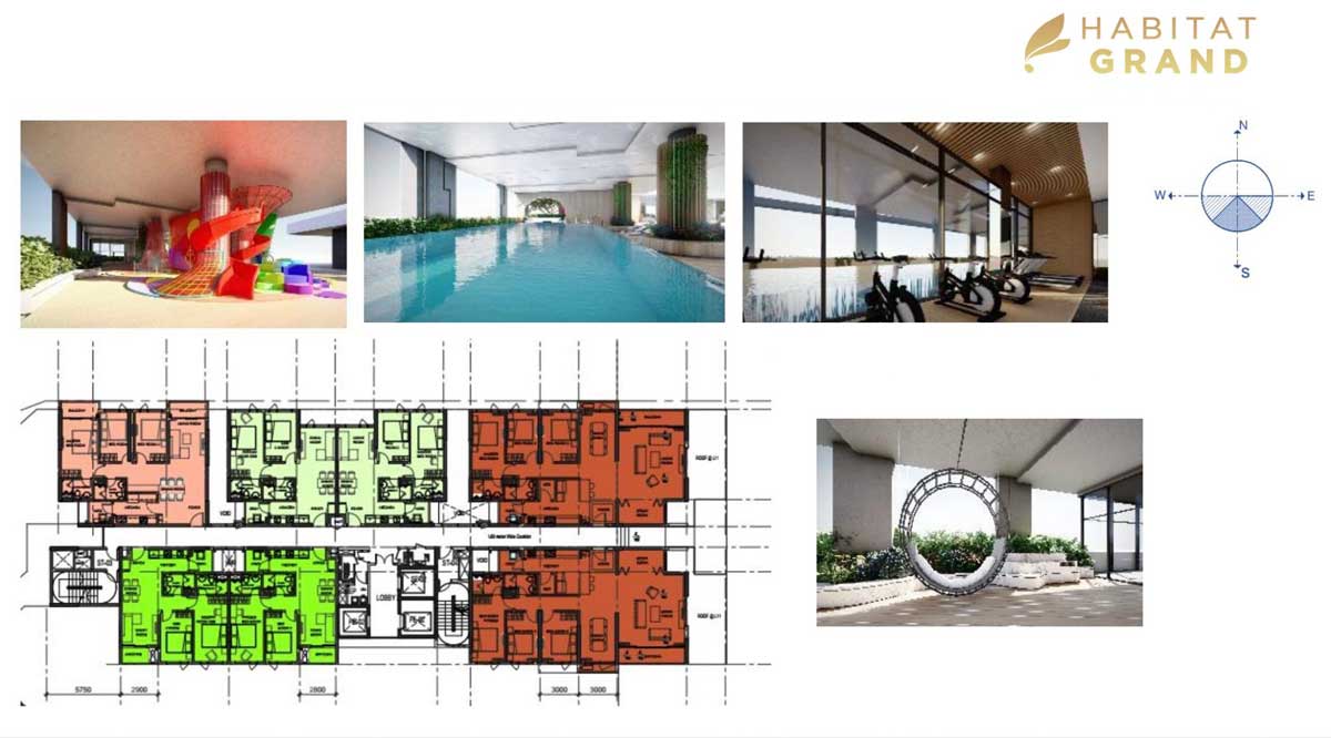 Floor Plan of Habitat Grand Binh Duong Apartment Project Floor Plan of Habitat Grand Binh Duong Apartment Project