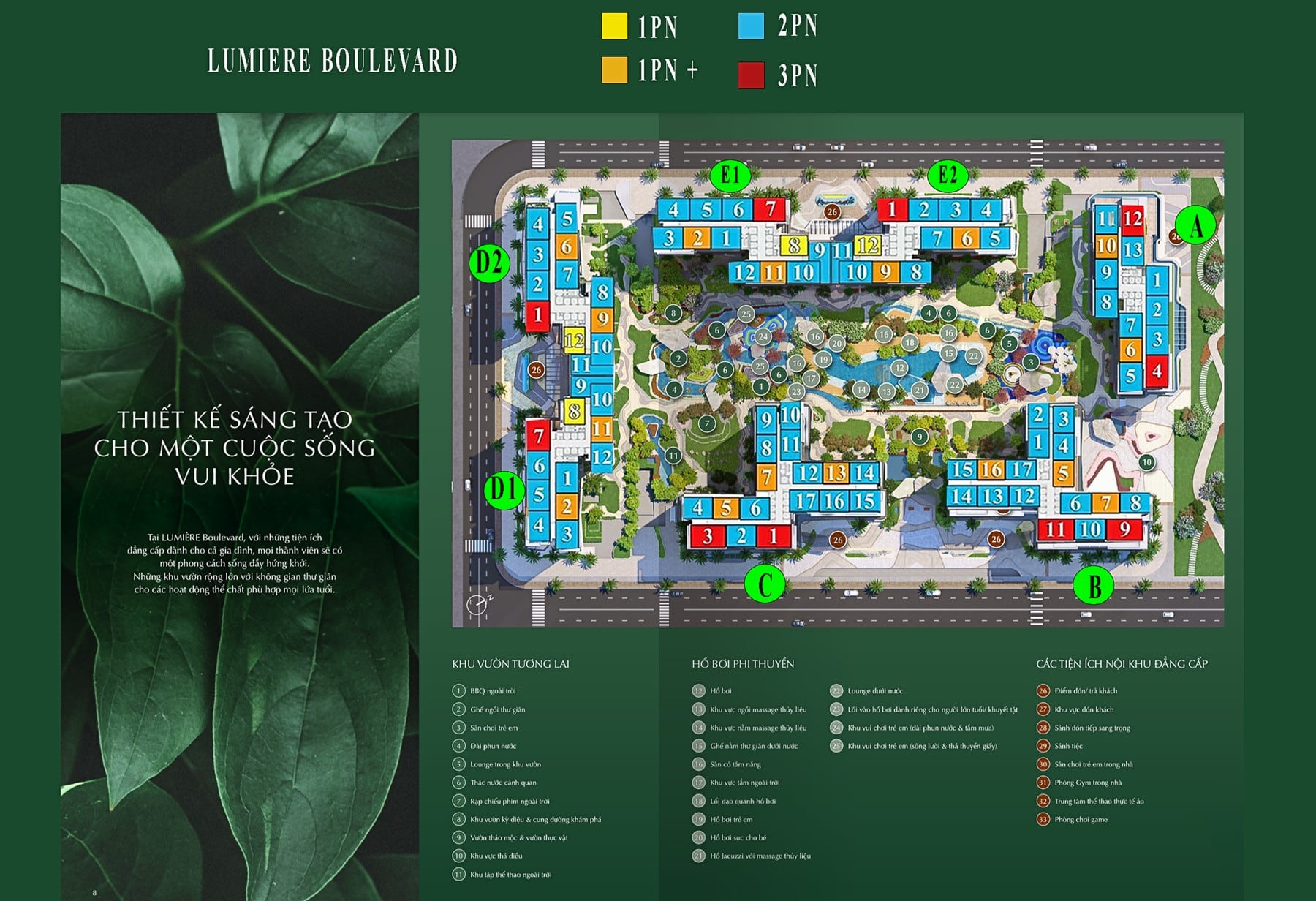 Lumiere Boulevard Project Layout