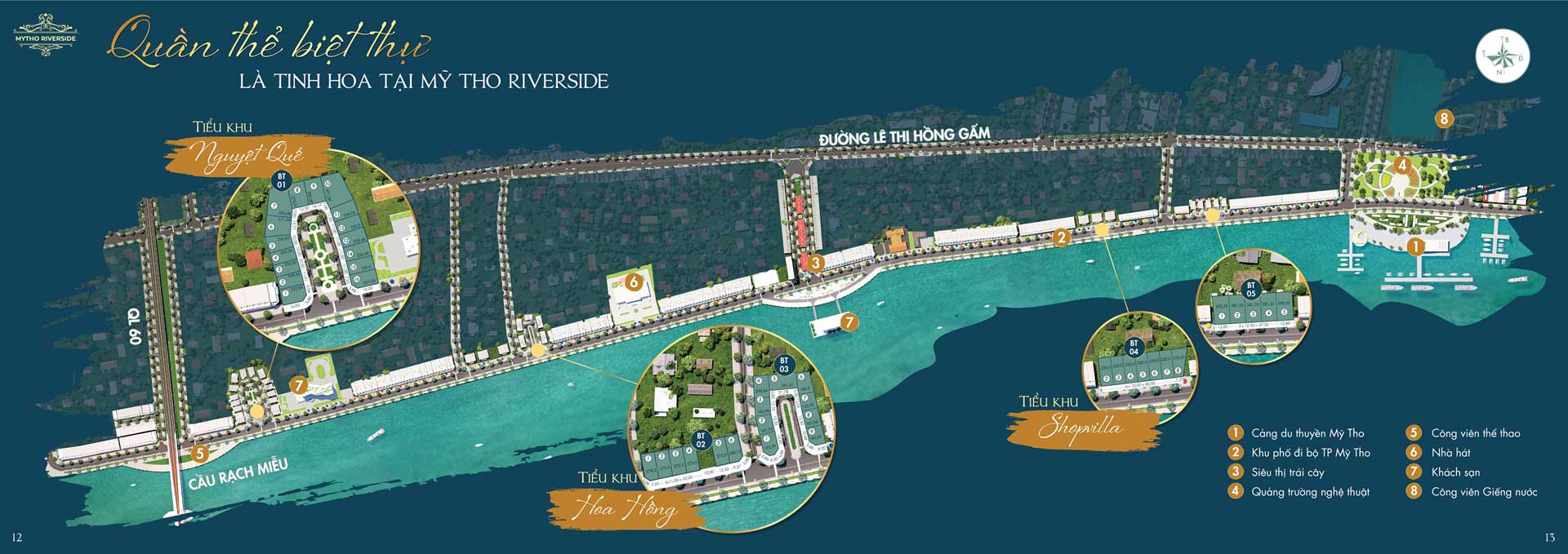 My Tho Riverside Tien Giang Project Layout My Tho Riverside Tien Giang Project Layout