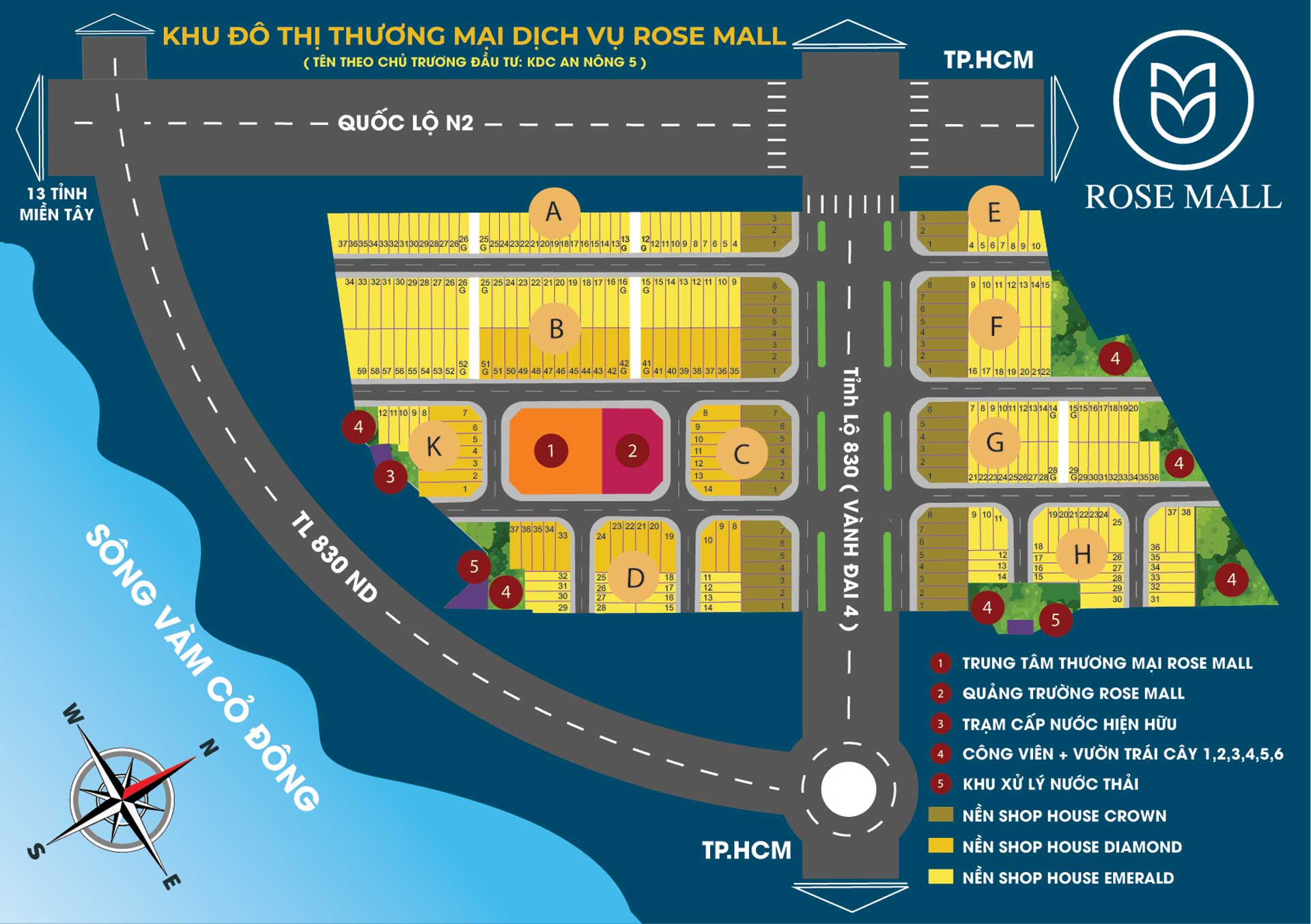 Rose Mall Long An Project Layout Rose Mall Long An Project Layout