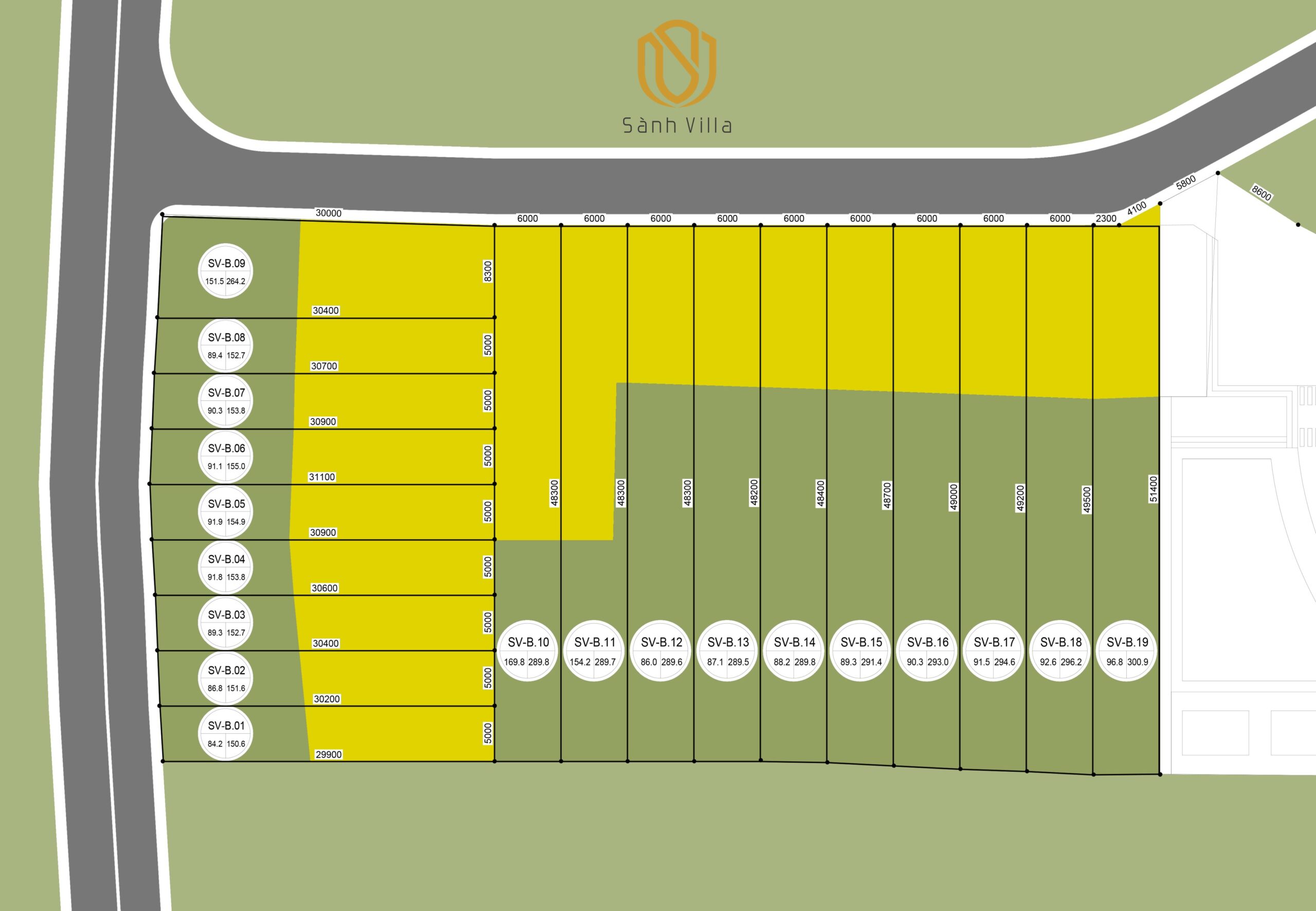 Floor plan of Sanh Villa Bao Loc Project Floor plan of Sanh Villa Bao Loc Project