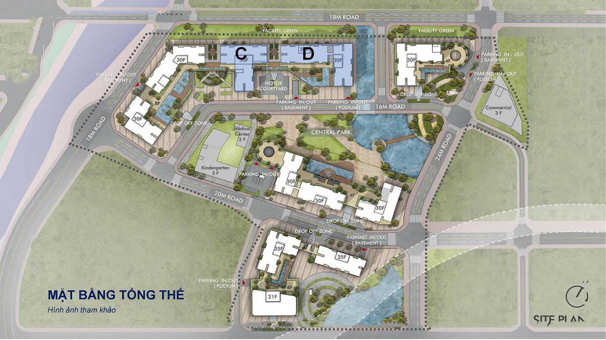 The East Valley Thu Thiem floor plan The East Valley Thu Thiem floor plan