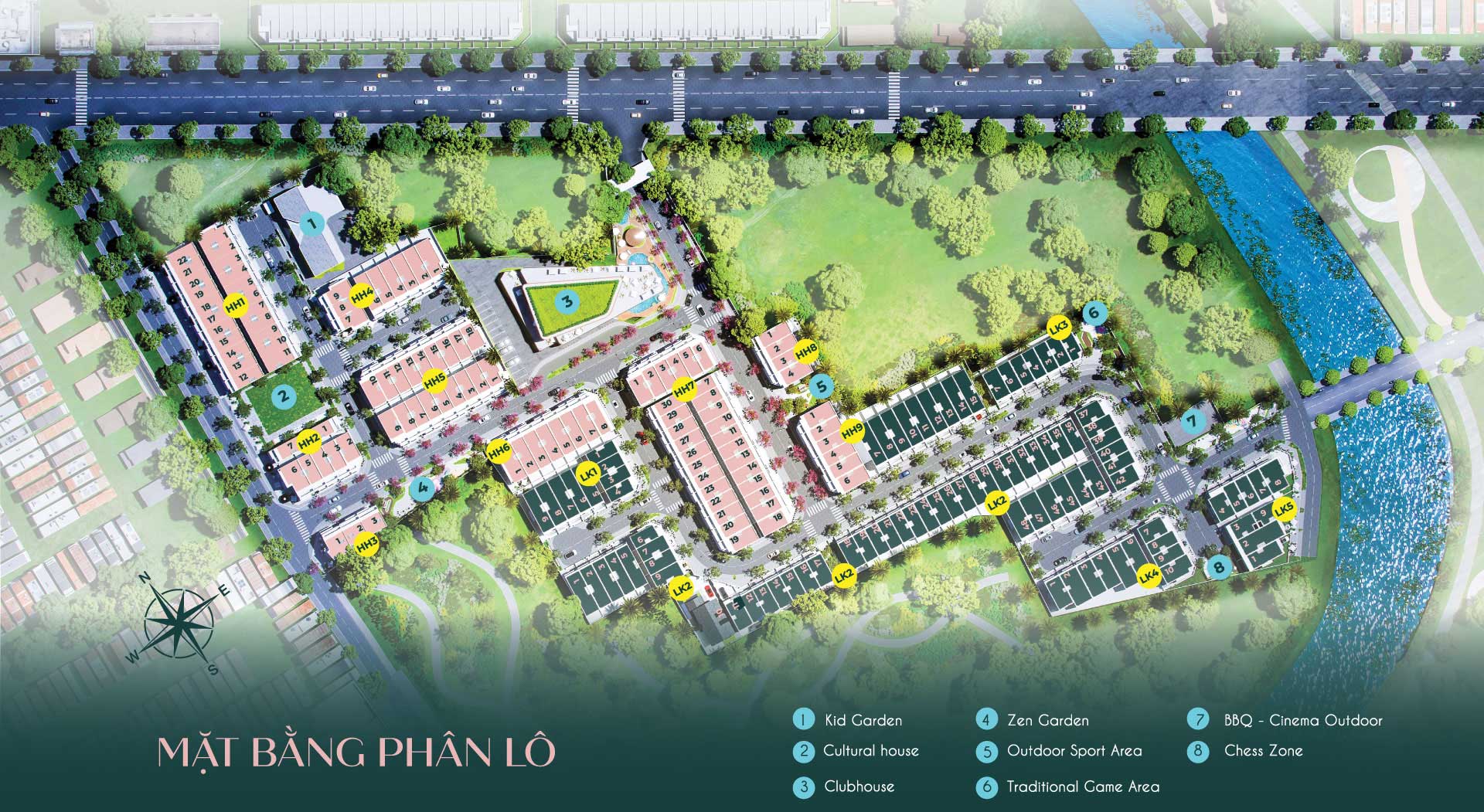 The Larita Ben Luc Long An Project Layout