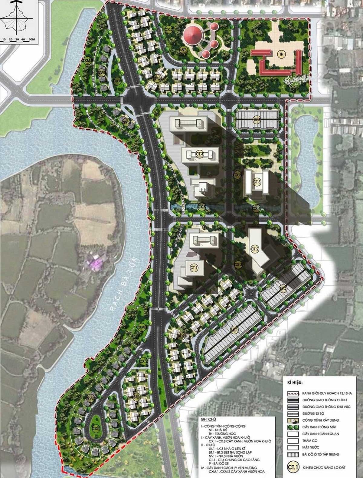 The Solina Binh Chanh Project Layout The Solina Binh Chanh Project Layout