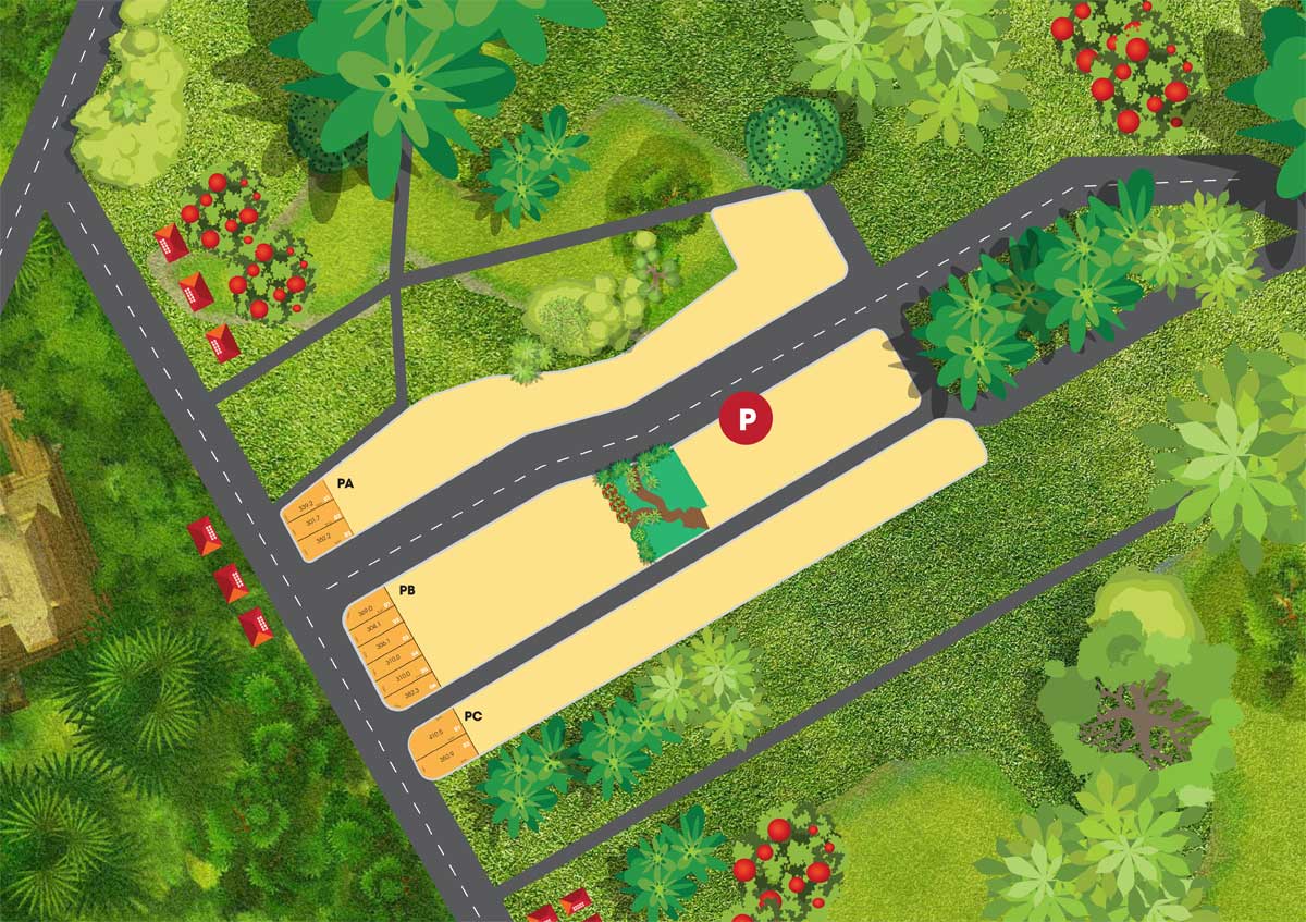 Floor plan of Area 2 of La Melodie Eco-Village Bao Loc
