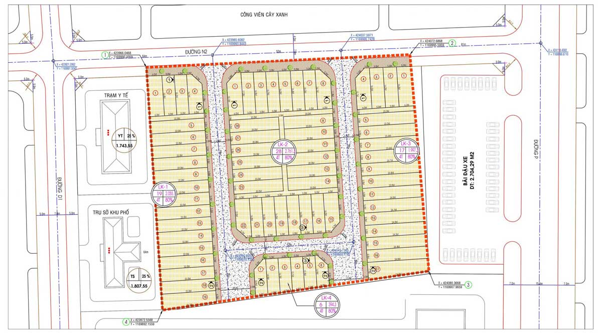 Ario Park View Phu My Project Plot Plan Ario Park View Phu My Project Plot Plan
