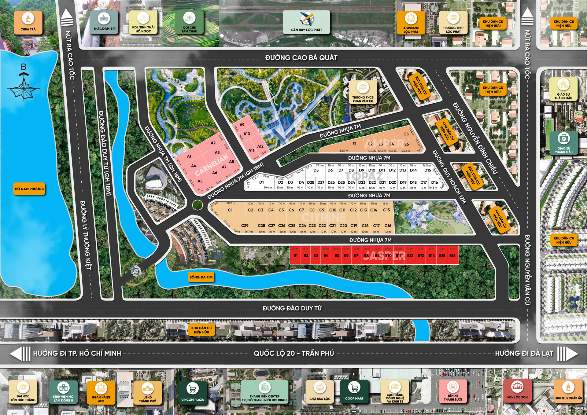 Plot Plan of Bao Loc Pearl Project Plot Plan of Bao Loc Pearl Project