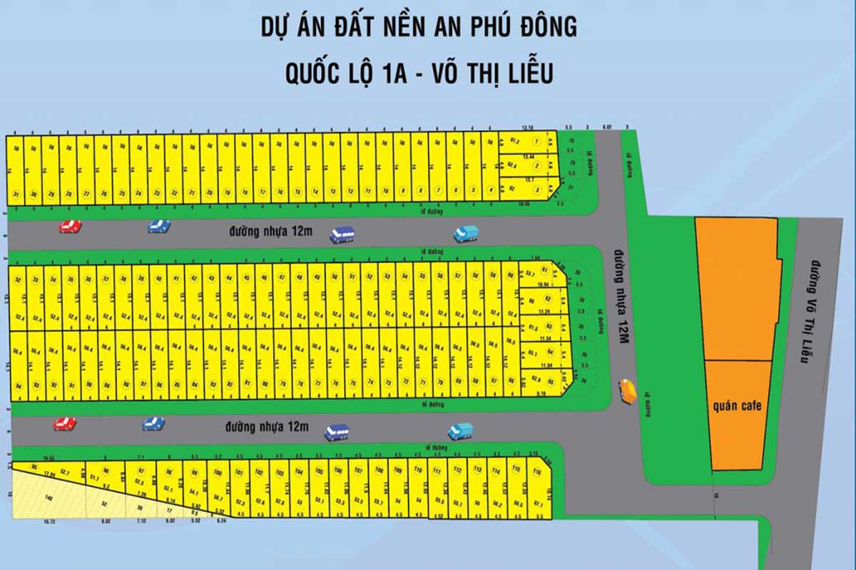Plot Plan of The Garden View Land Project, District 12